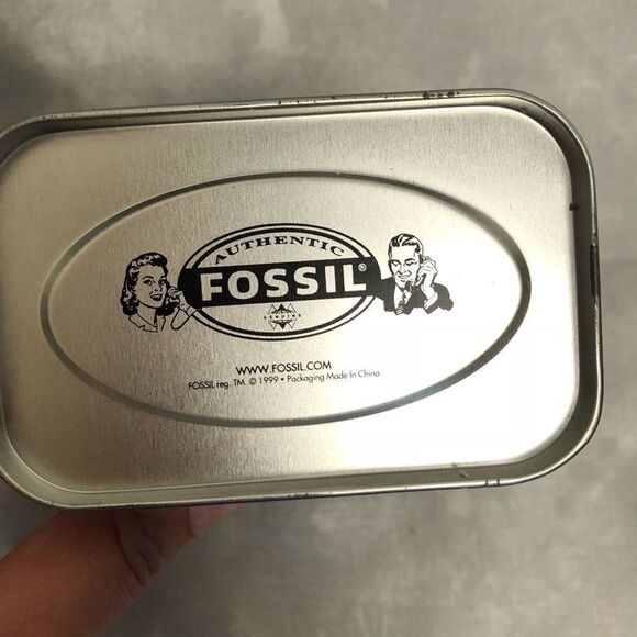 1999 fossil watch tin - Picture 4 of 6